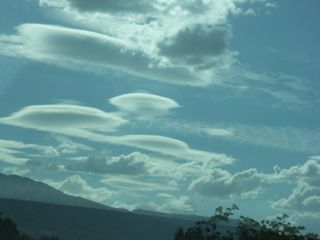 セドナ　UFO雲がお出迎え