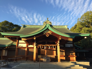 名古屋川原神社2016社殿